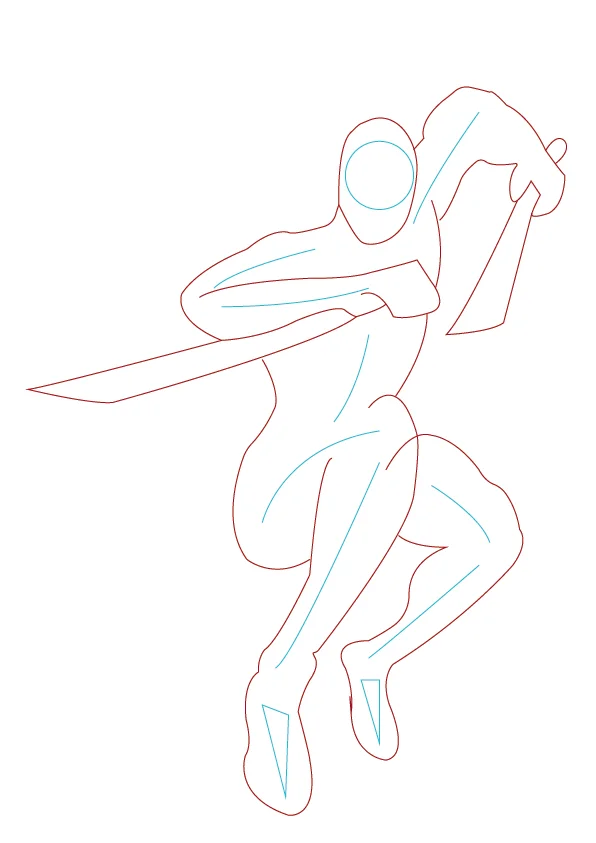 line-of-action-animation-pose